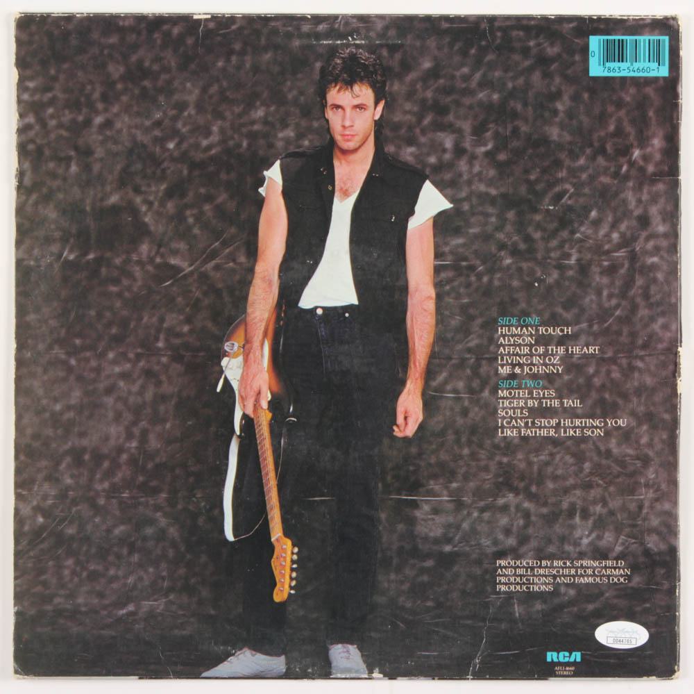 Rick Springfield Signed "Living in Oz" Vinyl Record Album (JSA Hologram) at PristineAuction.com Rick Springfield Signed "Living in Oz" Vinyl Record Album (JSA Hologram) at PristineAuction.com