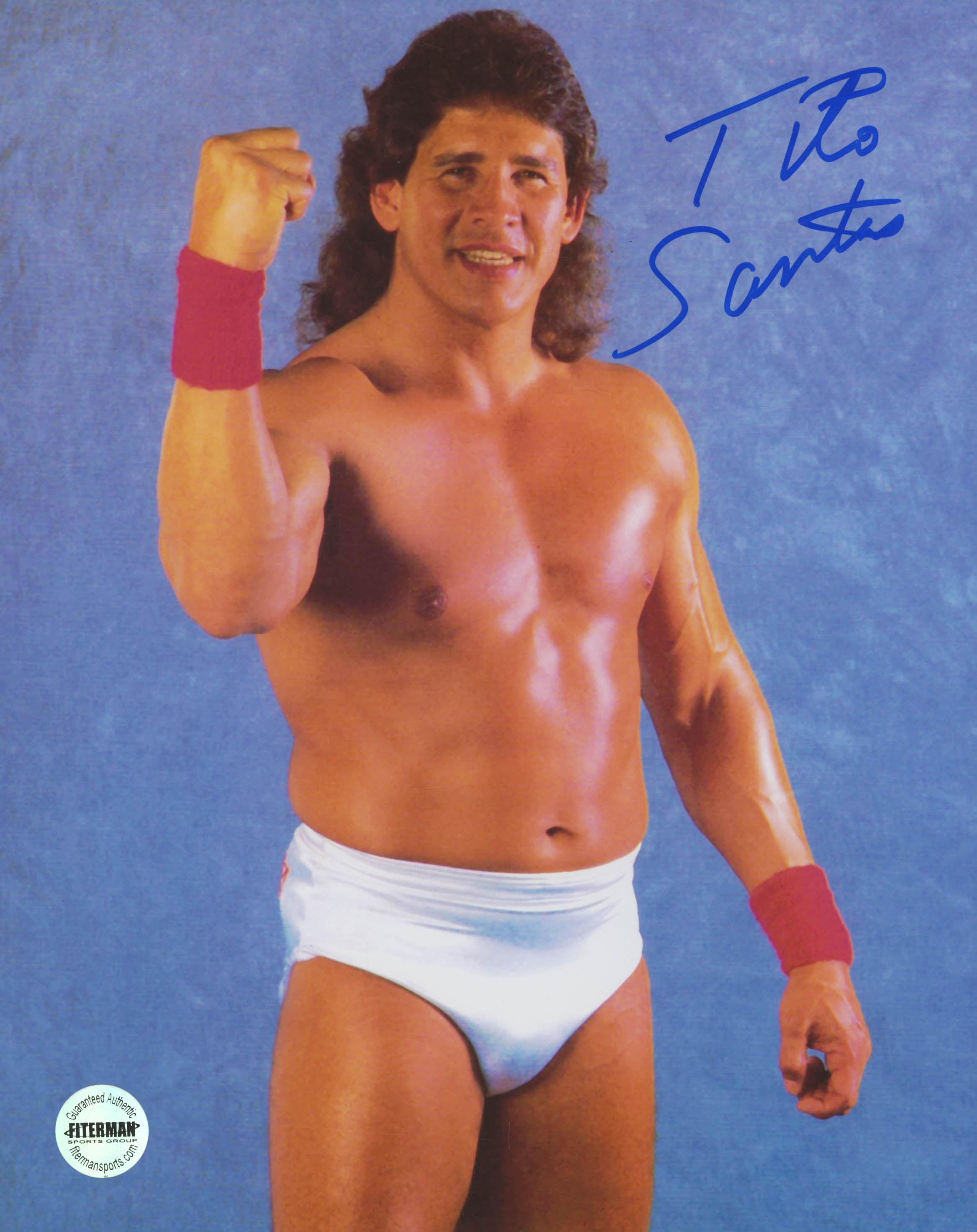 Tito Santana Signed WWE 8x10 Photo (Fiterman Sports Hologram) at PristineAuction.com Tito Santana Signed WWE 8x10 Photo (Fiterman Sports Hologram) at PristineAuction.com