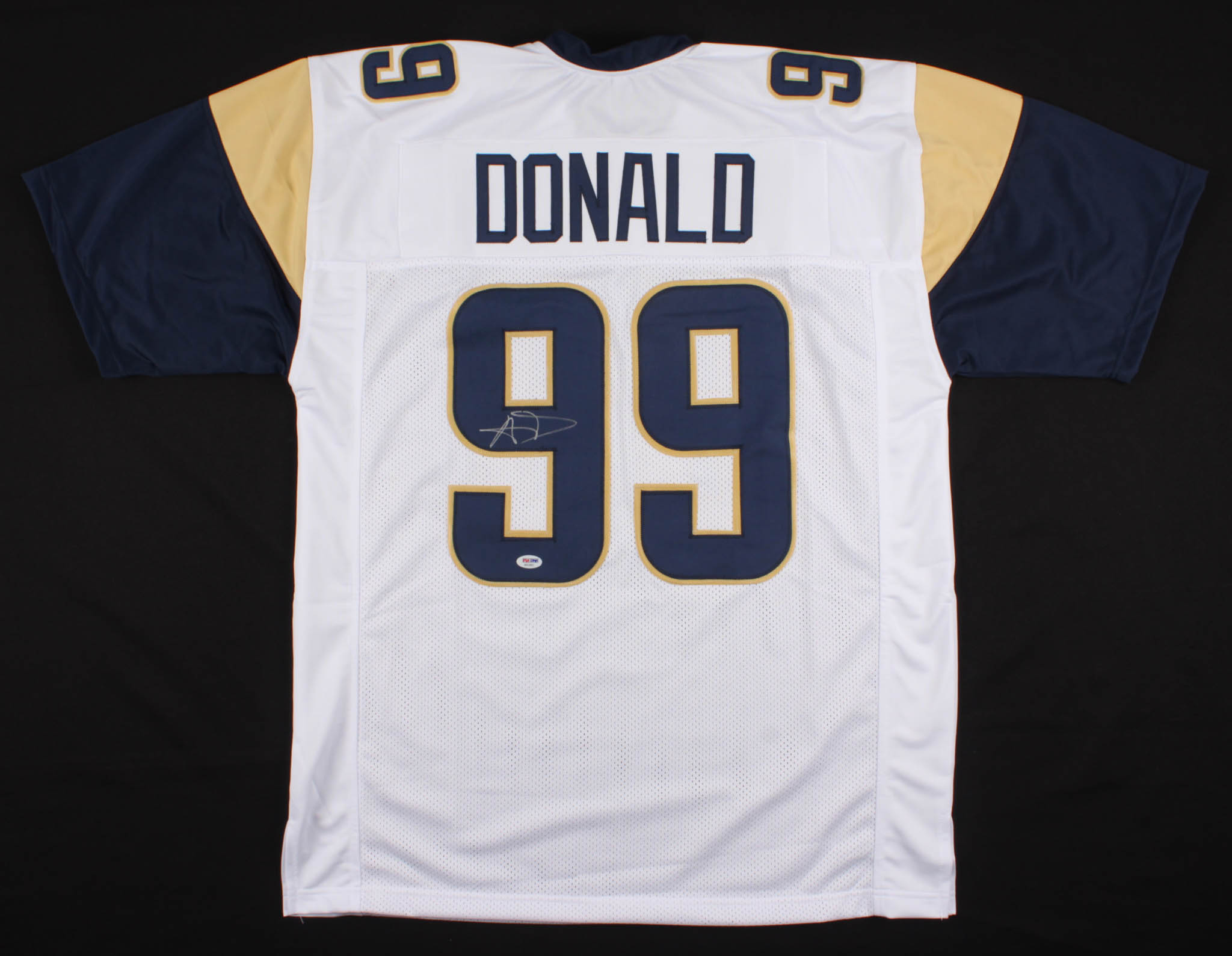 Aaron Donald Signed Jersey (PSA COA) at PristineAuction.com Aaron Donald Signed Jersey (PSA COA) at PristineAuction.com