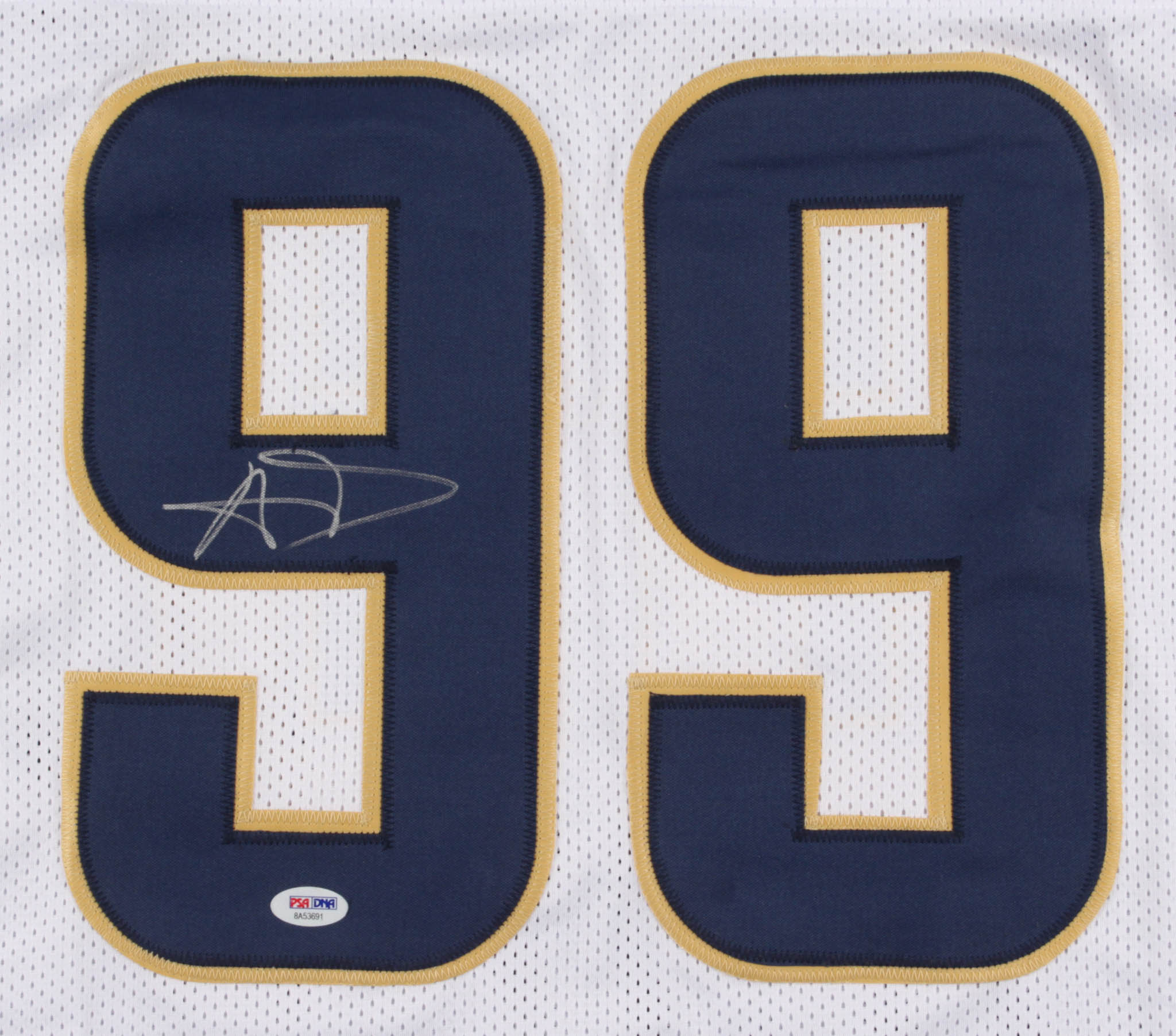Aaron Donald Signed Jersey (PSA COA) at PristineAuction.com Aaron Donald Signed Jersey (PSA COA) at PristineAuction.com