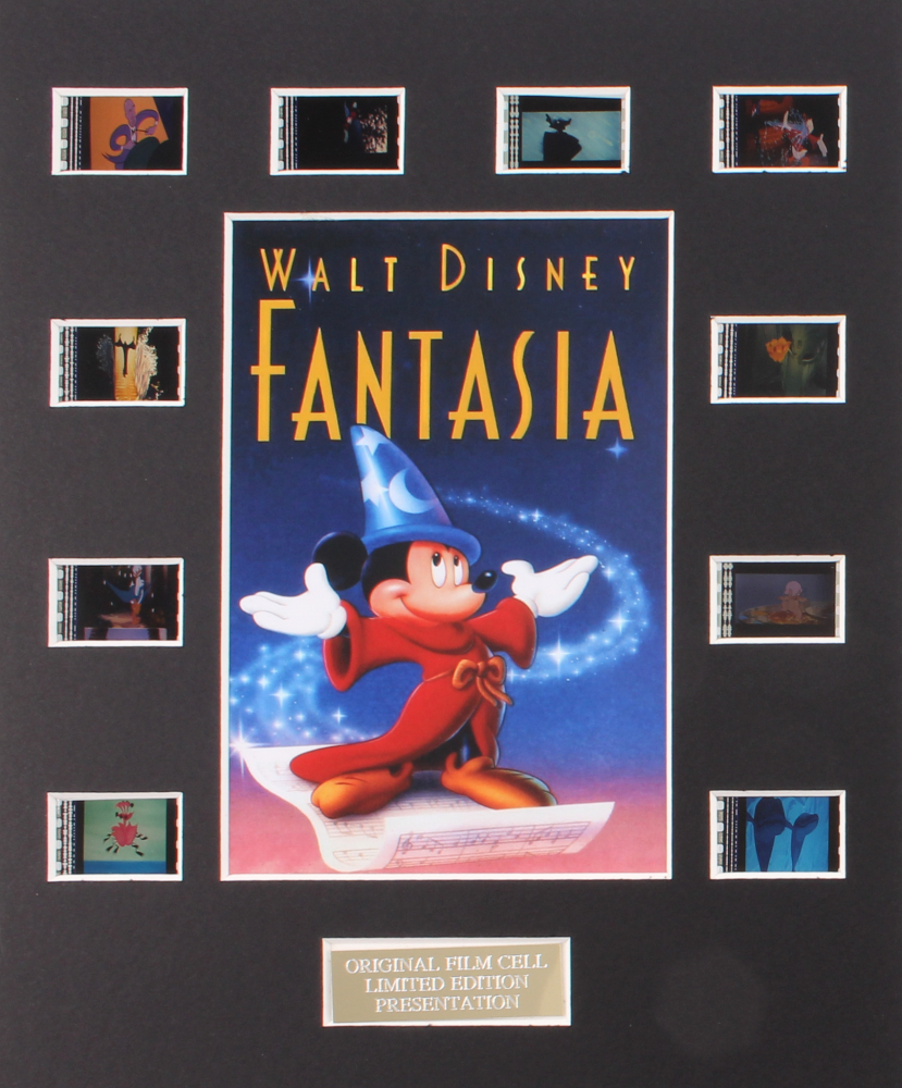 "Fantasia" LE 8x10 Custom Matted Original Film/Movie Cell Display at PristineAuction.com "Fantasia" LE 8x10 Custom Matted Original Film/Movie Cell Display at PristineAuction.com