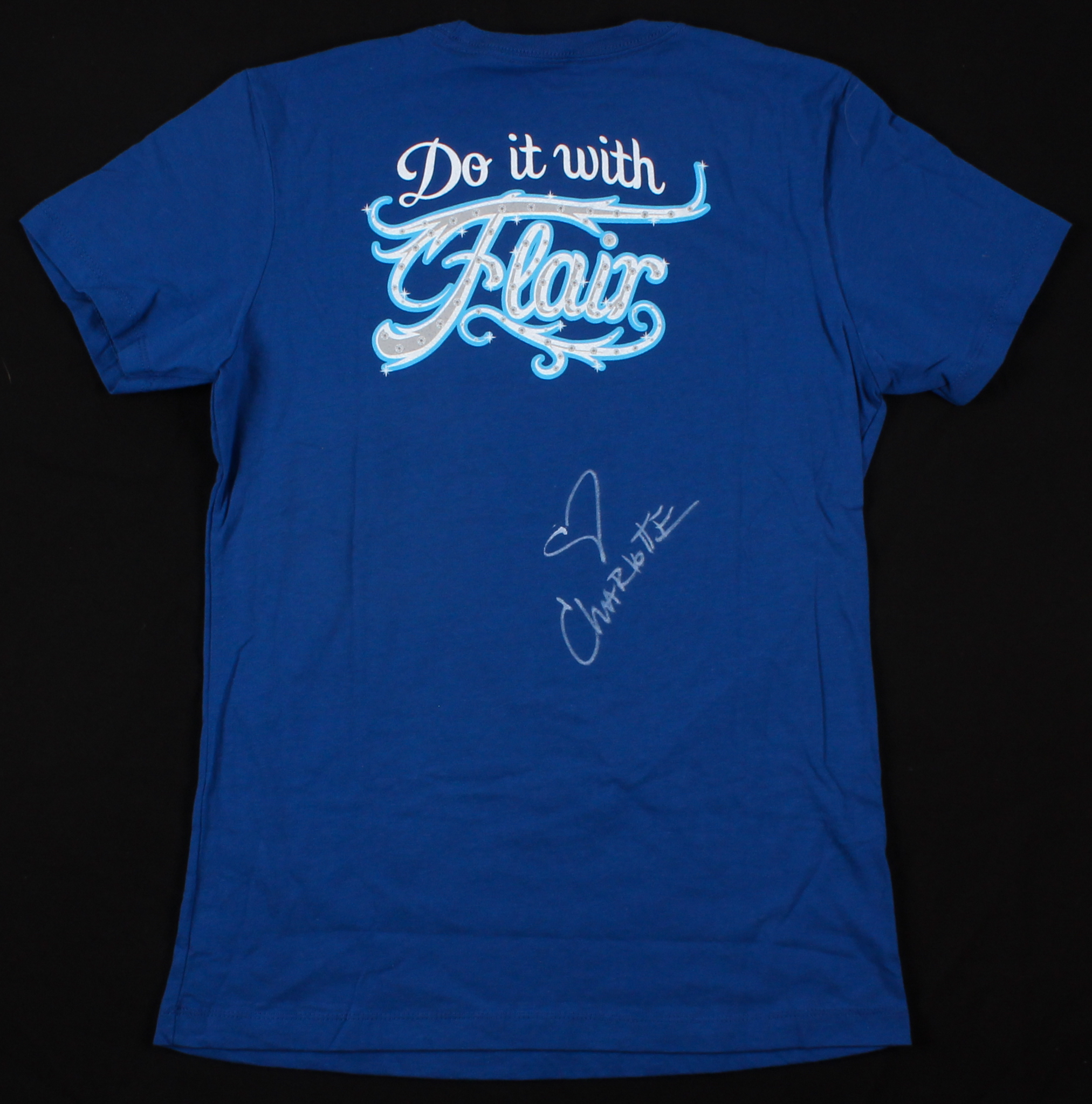 Charlotte Flair Signed WWE "Do It With Flair" T-Shirt (Pro Player Hologram) at PristineAuction.com Charlotte Flair Signed WWE "Do It With Flair" T-Shirt (Pro Player Hologram) at PristineAuction.com