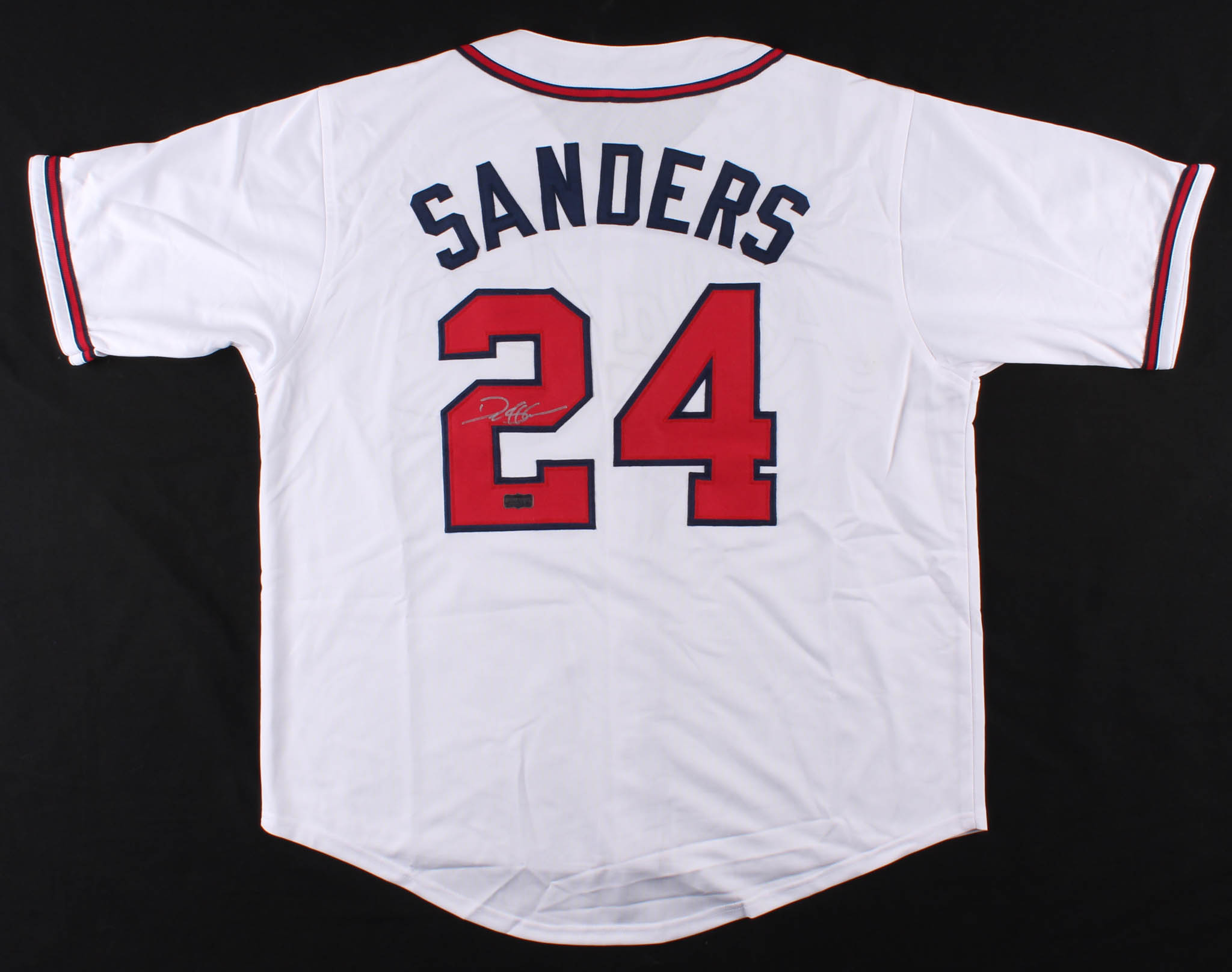 Deion Sanders Signed Atlanta Braves Jersey (Radtke COA) at PristineAuction.com Deion Sanders Signed Atlanta Braves Jersey (Radtke COA) at PristineAuction.com