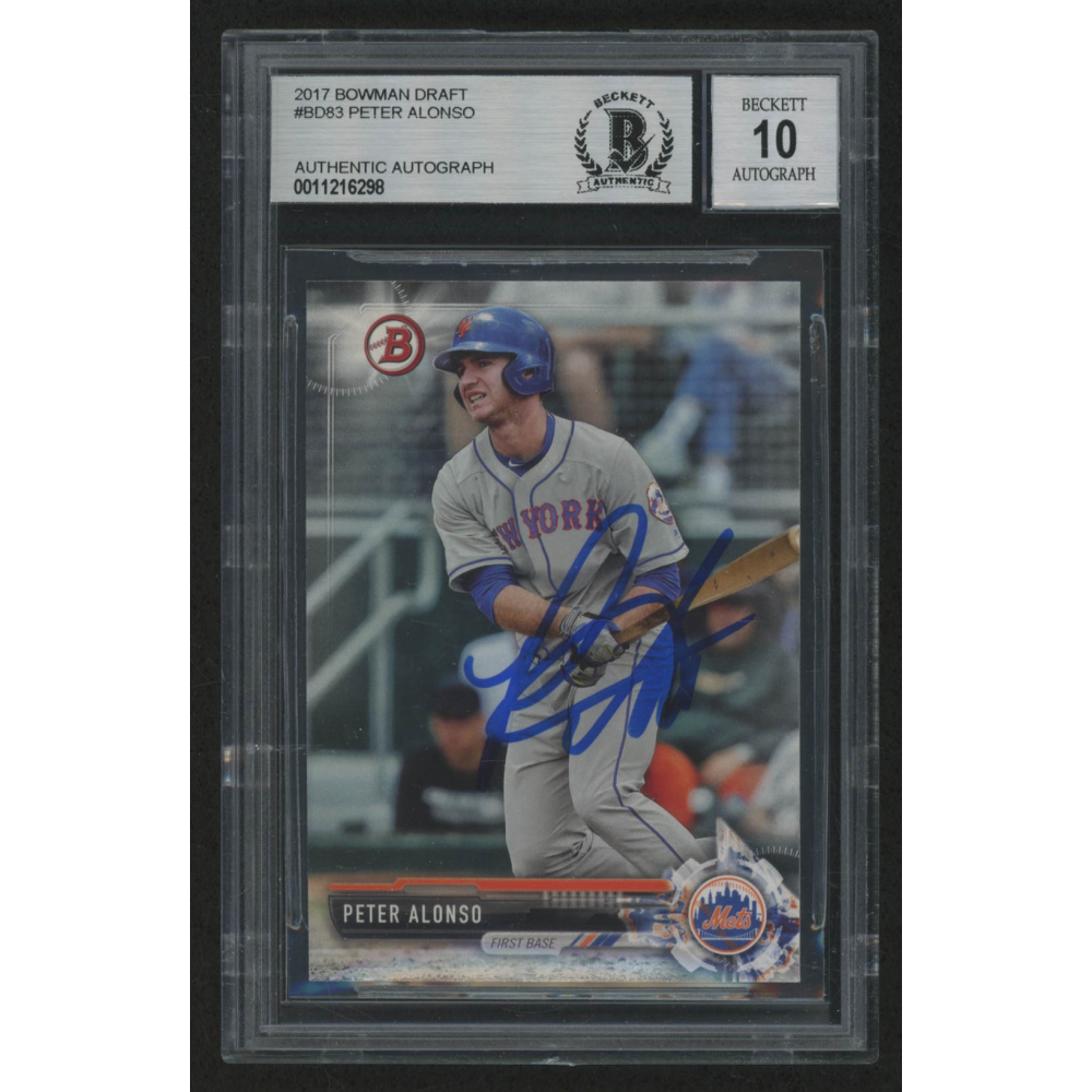 2017 Bowman Draft #BD-83 Pete Alonso
