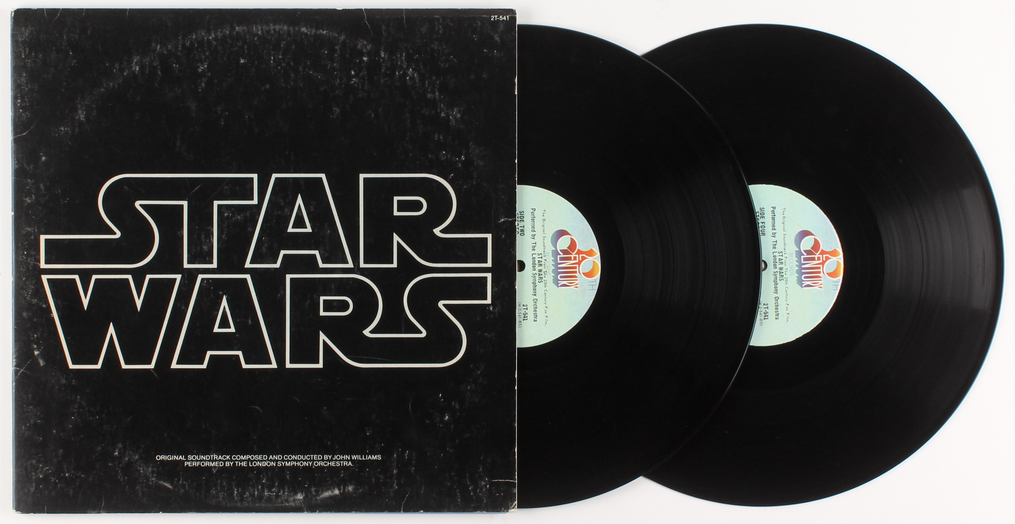 Vintage 1977 "Star Wars" Vinyl LP Soundtrack Record Album at PristineAuction.com Vintage 1977 "Star Wars" Vinyl LP Soundtrack Record Album at PristineAuction.com