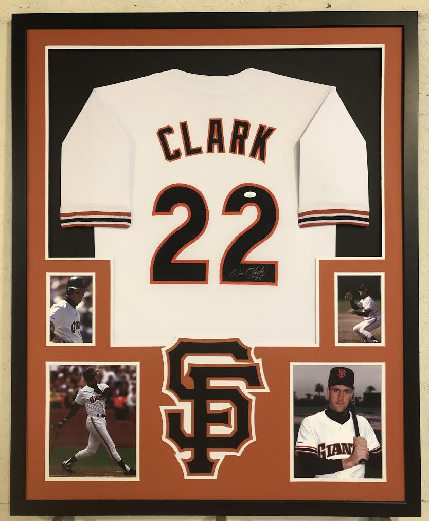 Will Clark Signed 34x42 Custom Framed Jersey (JSA COA) at PristineAuction.com Will Clark Signed 34x42 Custom Framed Jersey (JSA COA) at PristineAuction.com