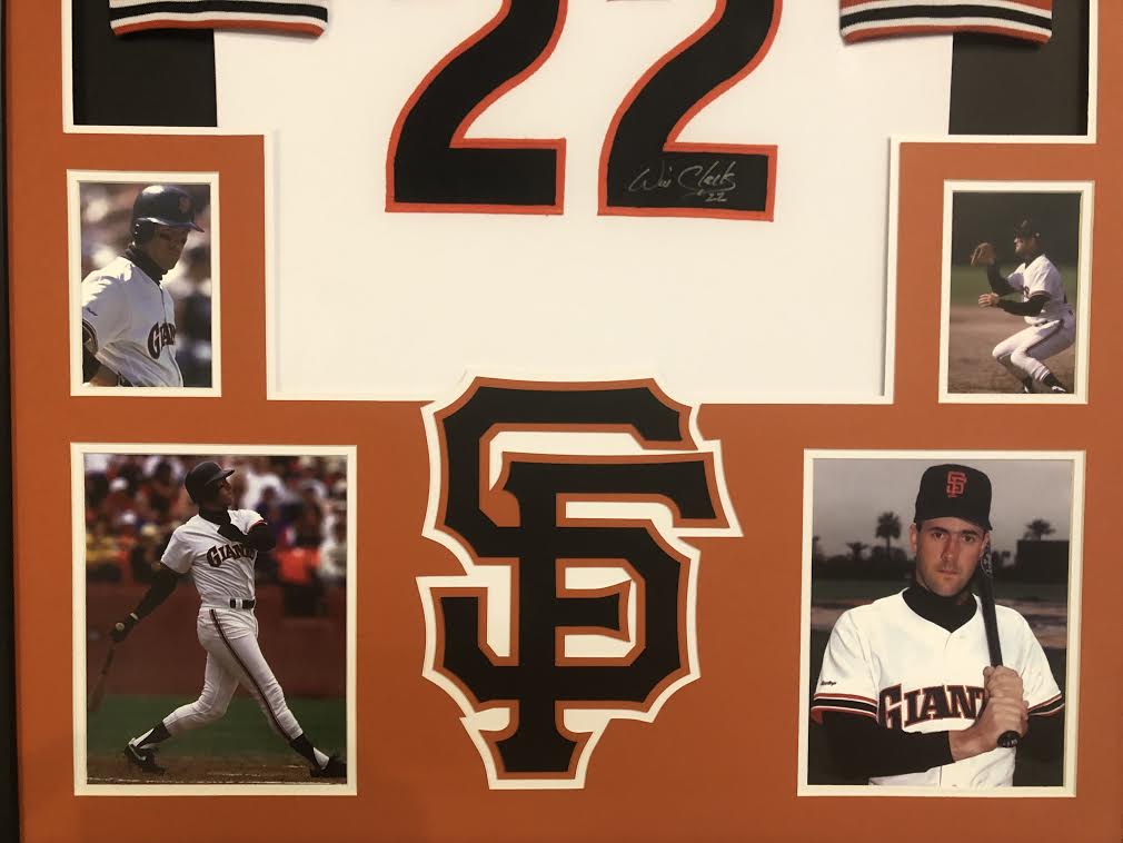 Will Clark Signed 34x42 Custom Framed Jersey (JSA COA) at PristineAuction.com Will Clark Signed 34x42 Custom Framed Jersey (JSA COA) at PristineAuction.com