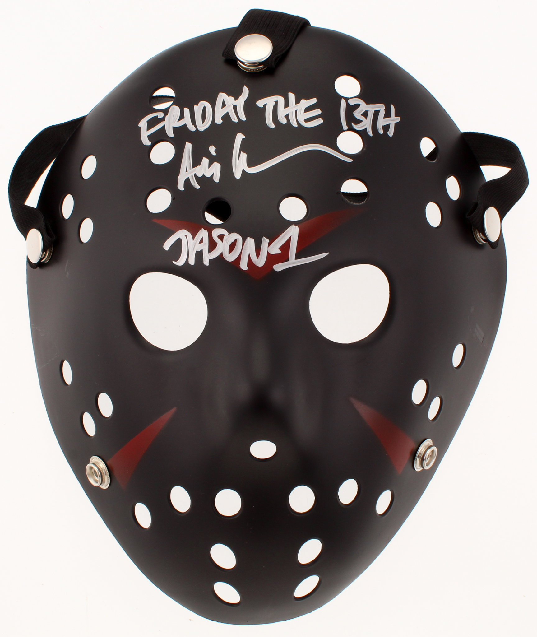 Ari Lehman Signed "Friday the 13th" Jason Voorhees Mask Inscribed "Friday the 13th" & "Jason 1" (PA COA) at PristineAuction.com Ari Lehman Signed "Friday the 13th" Jason Voorhees Mask Inscribed "Friday the 13th" & "Jason 1" (PA COA) at PristineAuction.com