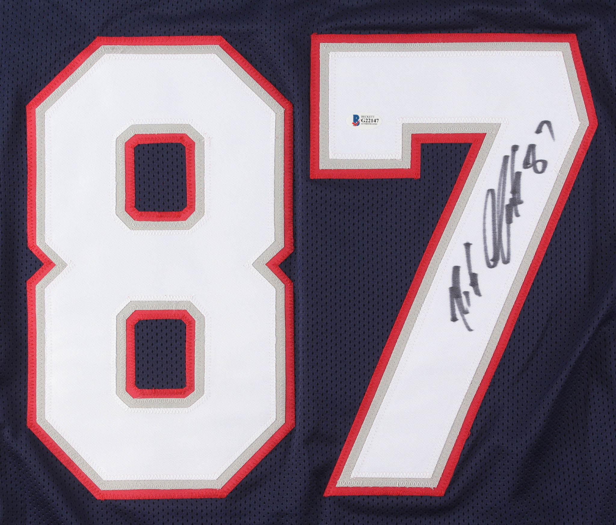 Rob Gronkowski Signed New England Patriots Jersey (Beckett COA) at PristineAuction.com Rob Gronkowski Signed New England Patriots Jersey (Beckett COA) at PristineAuction.com
