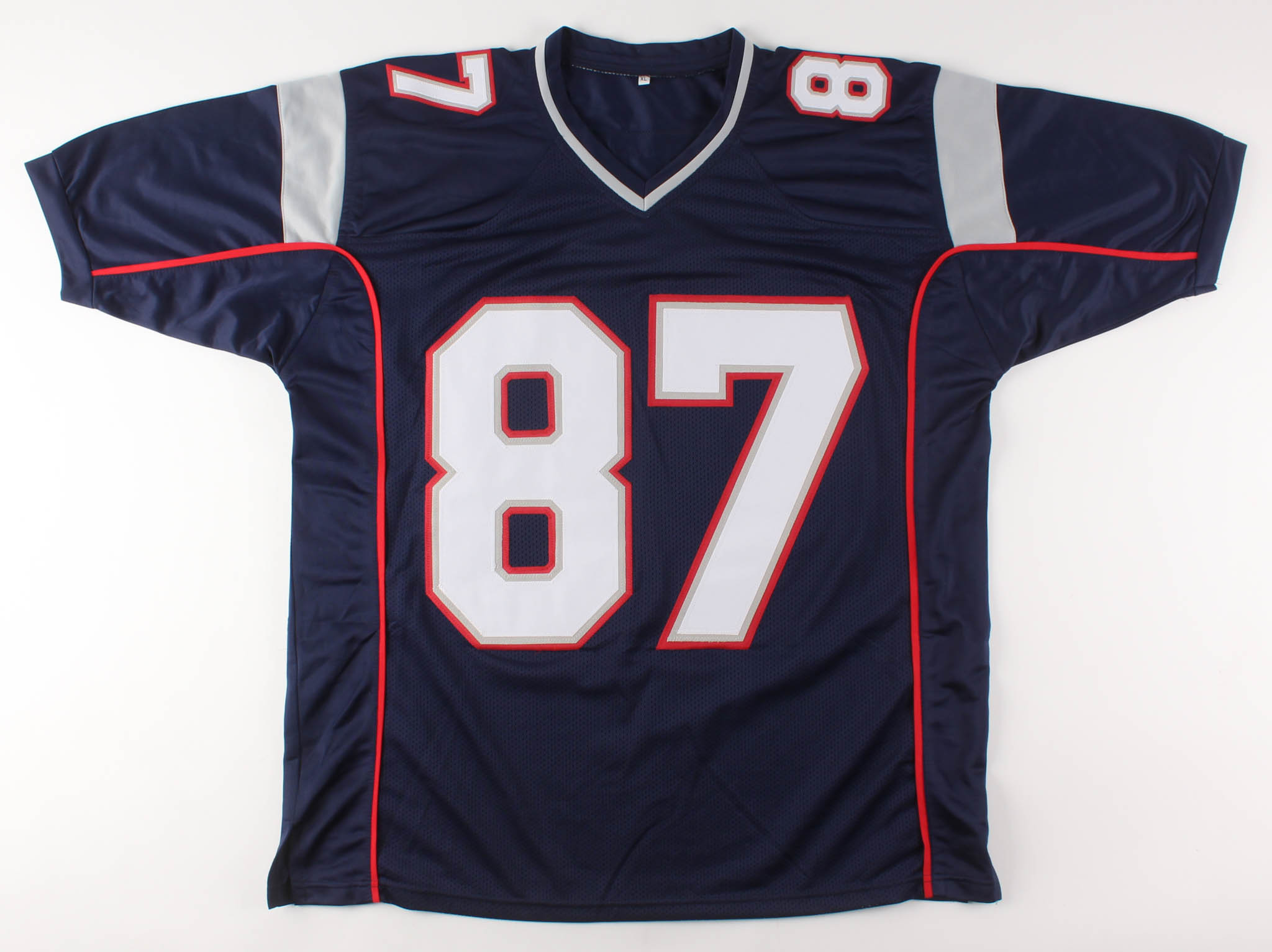 Rob Gronkowski Signed New England Patriots Jersey (Beckett COA) at PristineAuction.com Rob Gronkowski Signed New England Patriots Jersey (Beckett COA) at PristineAuction.com