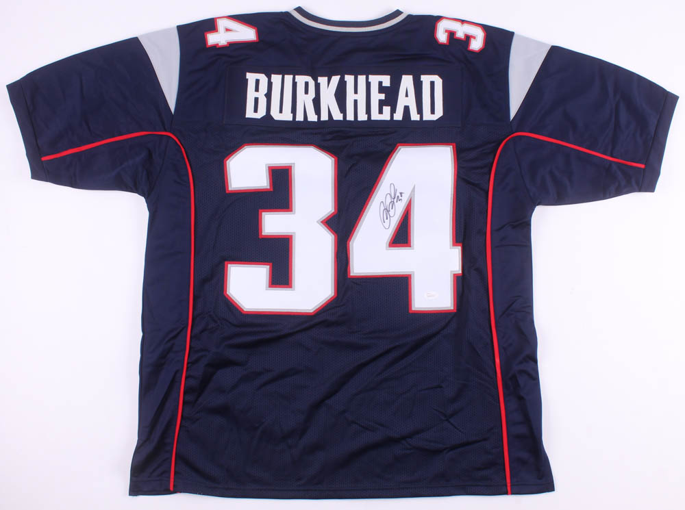 Rex Burkhead Signed New England Patriots Jersey (JSA COA) at PristineAuction.com Rex Burkhead Signed New England Patriots Jersey (JSA COA) at PristineAuction.com