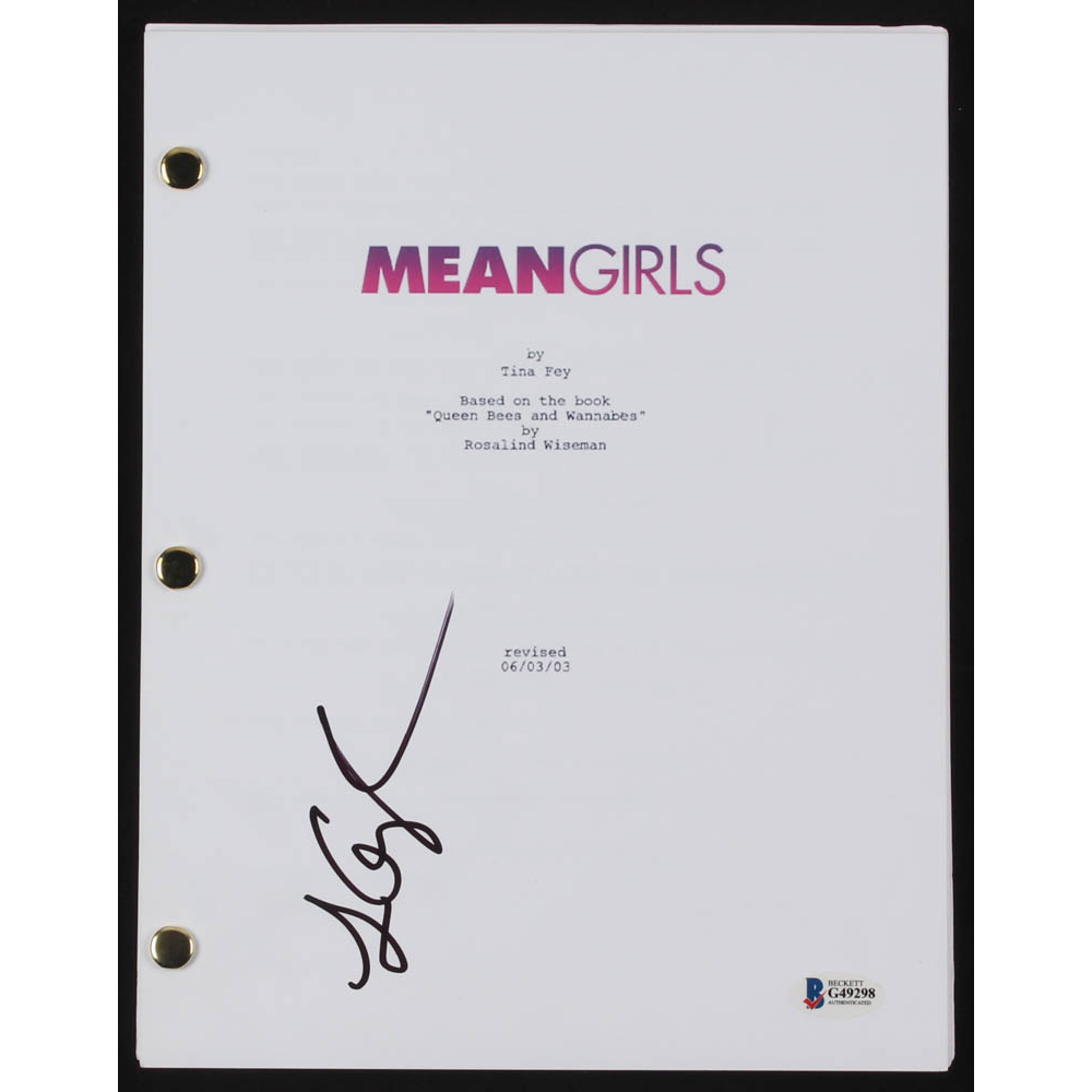 Lizzy Caplan Signed