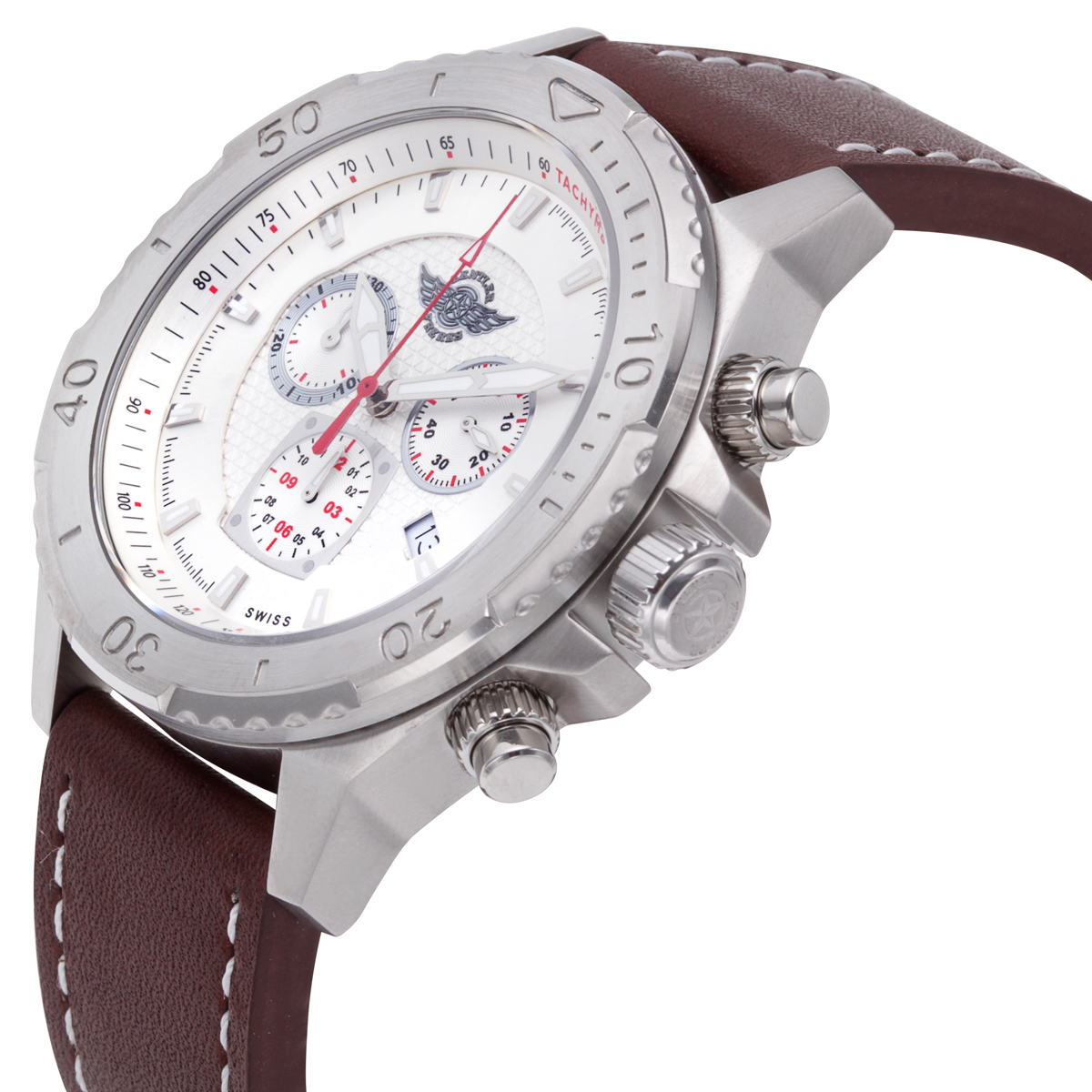 Zentler Freres Rodan Men's Swiss Chronograph Watch at PristineAuction.com Zentler Freres Rodan Men's Swiss Chronograph Watch at PristineAuction.com