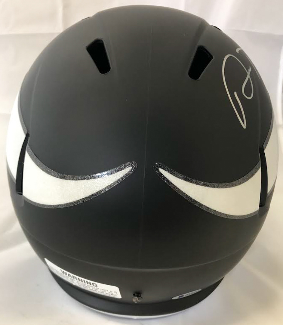 Adam Theilen Signed Minnesota Vikings Full-Size Black Matte Speed Helmet (Beckett COA) at PristineAuction.com Adam Theilen Signed Minnesota Vikings Full-Size Black Matte Speed Helmet (Beckett COA) at PristineAuction.com