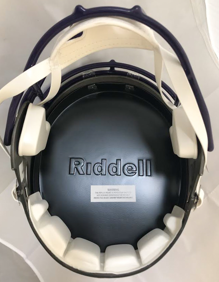 Adam Theilen Signed Minnesota Vikings Full-Size Black Matte Speed Helmet (Beckett COA) at PristineAuction.com Adam Theilen Signed Minnesota Vikings Full-Size Black Matte Speed Helmet (Beckett COA) at PristineAuction.com