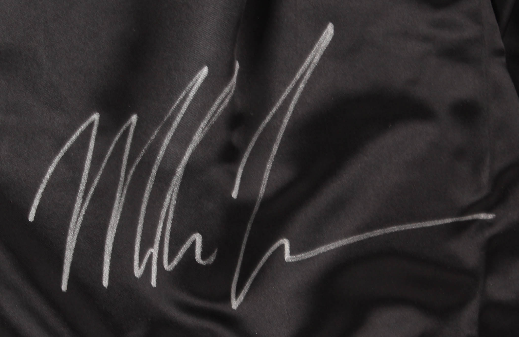 Mike Tyson Signed 29x38 Custom Framed Shorts Display (JSA COA) at PristineAuction.com Mike Tyson Signed 29x38 Custom Framed Shorts Display (JSA COA) at PristineAuction.com