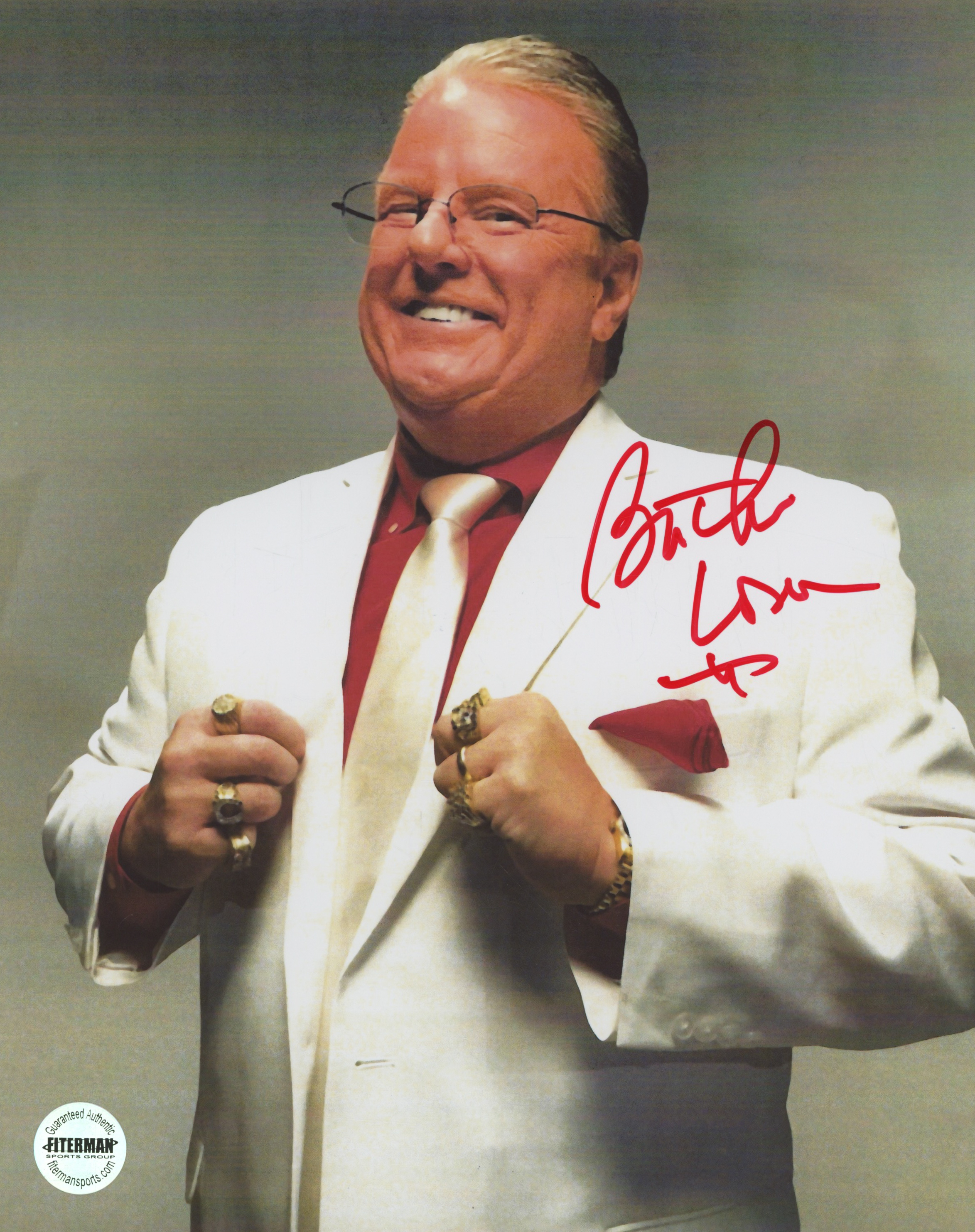 Brother Love Signed WWE 8x10 Photo (Fiterman Sports Hologram) at PristineAuction.com Brother Love Signed WWE 8x10 Photo (Fiterman Sports Hologram) at PristineAuction.com