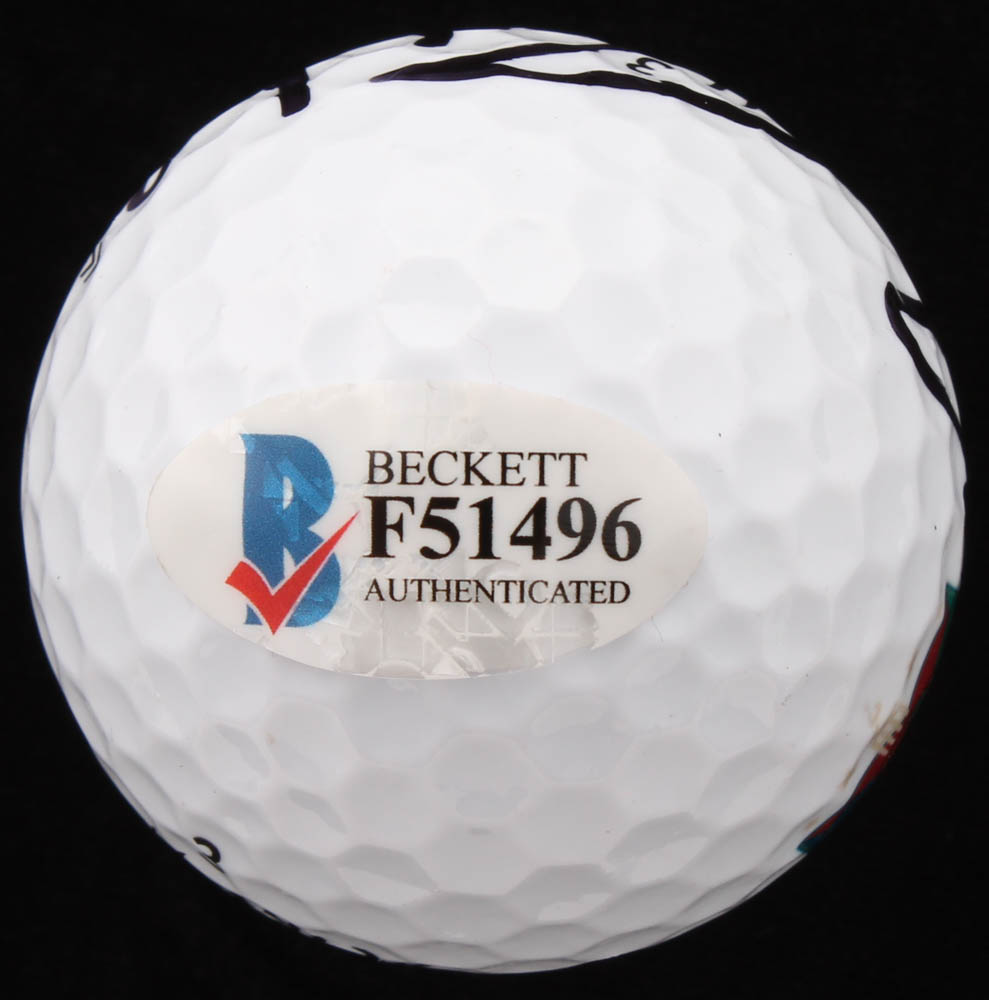 Nick Faldo Signed Golf Ball (Beckett COA) at PristineAuction.com Nick Faldo Signed Golf Ball (Beckett COA) at PristineAuction.com