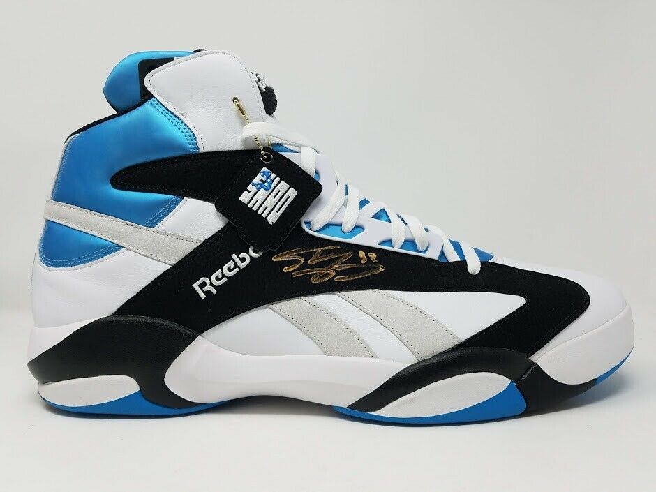 Shaquille O'Neal Signed Reebok Shaq Attaq Shoe (Steiner COA) at PristineAuction.com Shaquille O'Neal Signed Reebok Shaq Attaq Shoe (Steiner COA) at PristineAuction.com