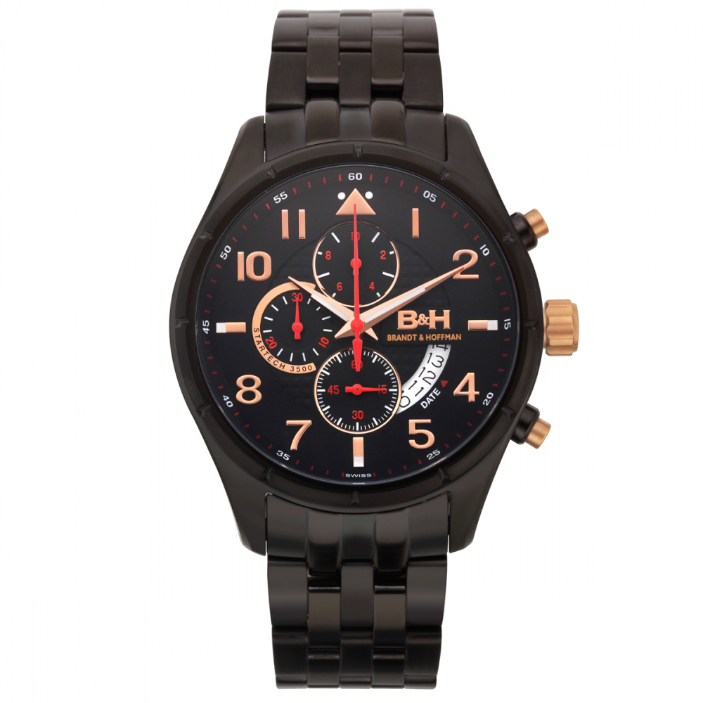 Brandt & Hoffman Men\'s Watch Brandt & Hoffman Swiss Chronograph Bayliss Mens Watch - BLUE  main image 2