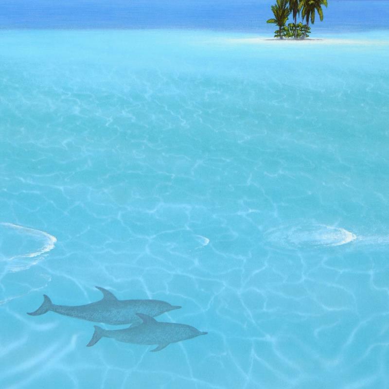 "Fancy Jumper (left)" LE 12x16 Lithograph by Dan Mackin (PA) at PristineAuction.com "Fancy Jumper (left)" LE 12x16 Lithograph by Dan Mackin (PA) at PristineAuction.com