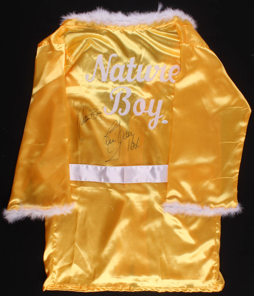 Ric Flair Signed "Nature Boy" Wrestling Robe Inscribed "Nature Boy