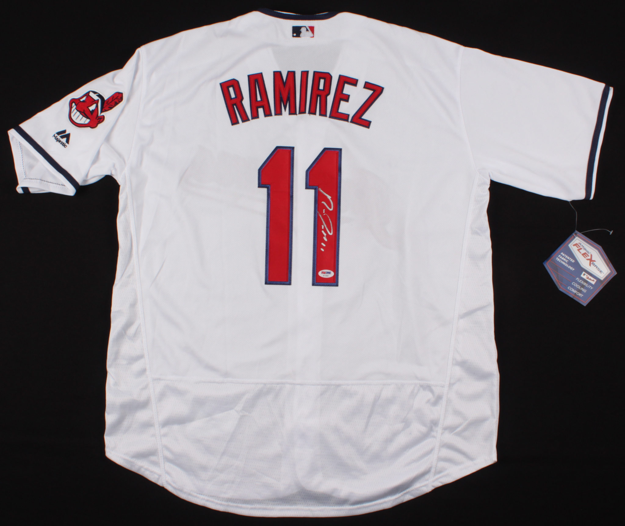 Jose Ramirez Signed Cleveland Indians Jersey (PSA COA) at PristineAuction.com Jose Ramirez Signed Cleveland Indians Jersey (PSA COA) at PristineAuction.com