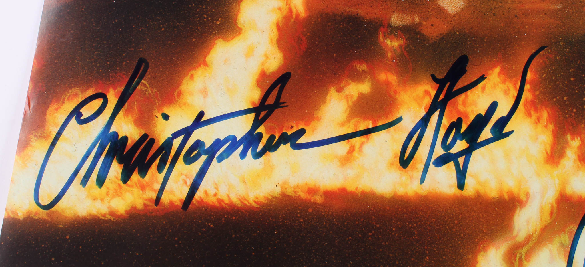 Michael J. Fox & Christopher Lloyd Signed "Back to The Future" 27x40 Movie Poster (PSA Hologram) at PristineAuction.com Michael J. Fox & Christopher Lloyd Signed "Back to The Future" 27x40 Movie Poster (PSA Hologram) at PristineAuction.com