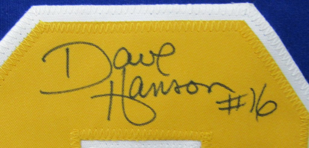 Dave Hanson, Steve Carlson & Jeff Carlson Signed "Slap Shot" Charlestown Chiefs Hanson Brothers Jersey Inscribed "Old Time Hockey" (JSA COA) at PristineAuction.com Dave Hanson, Steve Carlson & Jeff Carlson Signed "Slap Shot" Charlestown Chiefs Hanson Brothers Jersey Inscribed "Old Time Hockey" (JSA COA) at PristineAuction.com