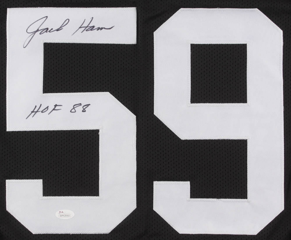 Jack Ham Signed Pittsburgh Steelers Jersey Inscribed "HOF 88" (JSA COA) at PristineAuction.com Jack Ham Signed Pittsburgh Steelers Jersey Inscribed "HOF 88" (JSA COA) at PristineAuction.com