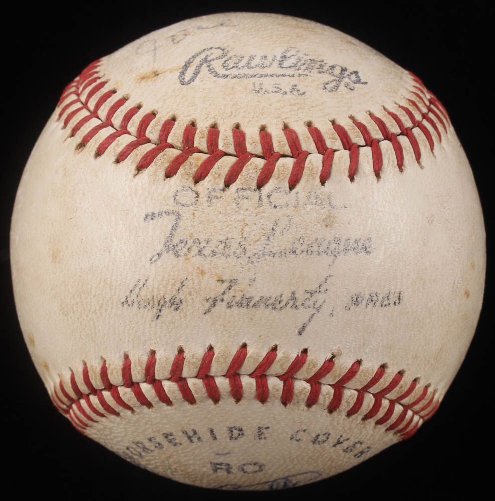 Baseball Signed by (14) with Joe Medwick, Bart Zeller, Barney Schultz, Chip Coulter (JSA ALOA) at PristineAuction.com Baseball Signed by (14) with Joe Medwick, Bart Zeller, Barney Schultz, Chip Coulter (JSA ALOA) at PristineAuction.com