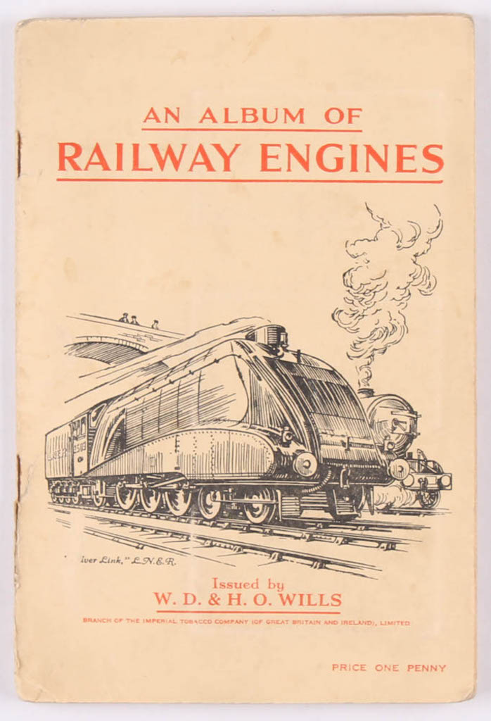 Complete Set of (50) 1936 Will's "Railway Locomotive Engines" Cigarette Cards with Original Album at PristineAuction.com Complete Set of (50) 1936 Will's "Railway Locomotive Engines" Cigarette Cards with Original Album at PristineAuction.com