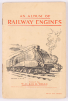 Complete Set of (50) 1936 Will's "Railway Locomotive Engines" Cigarette Cards with Original Album at PristineAuction.com