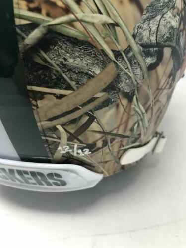 Aaron Rodgers Signed Green Bay Packers Limited Edition Custom Hydro Dipped Full-Size Authentic On-Field Helmet (Steiner COA) at PristineAuction.com Aaron Rodgers Signed Green Bay Packers Limited Edition Custom Hydro Dipped Full-Size Authentic On-Field Helmet (Steiner COA) at PristineAuction.com