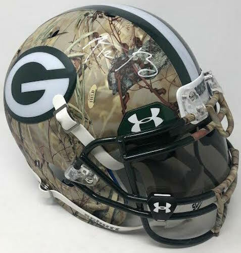 Aaron Rodgers Signed Green Bay Packers Limited Edition Custom Hydro Dipped Full-Size Authentic On-Field Helmet (Steiner COA) at PristineAuction.com Aaron Rodgers Signed Green Bay Packers Limited Edition Custom Hydro Dipped Full-Size Authentic On-Field Helmet (Steiner COA) at PristineAuction.com