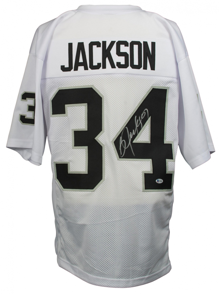 bo jackson signed raiders jersey