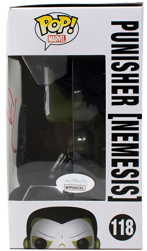 Jon Bernthal Signed "Marvel" Punisher (Nemesis) #118 Funko Pop! Vinyl Figure (JSA COA) at PristineAuction.com Jon Bernthal Signed "Marvel" Punisher (Nemesis) #118 Funko Pop! Vinyl Figure (JSA COA) at PristineAuction.com