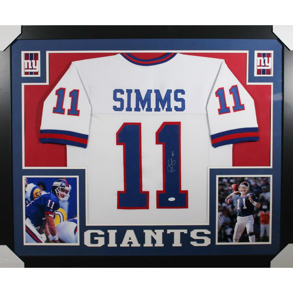 phil simms autographed jersey