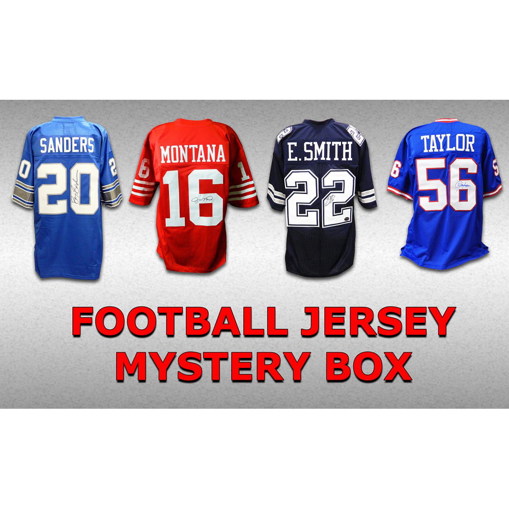 Schwartz Sports Football Hall of Famer Signed Mystery Box Football