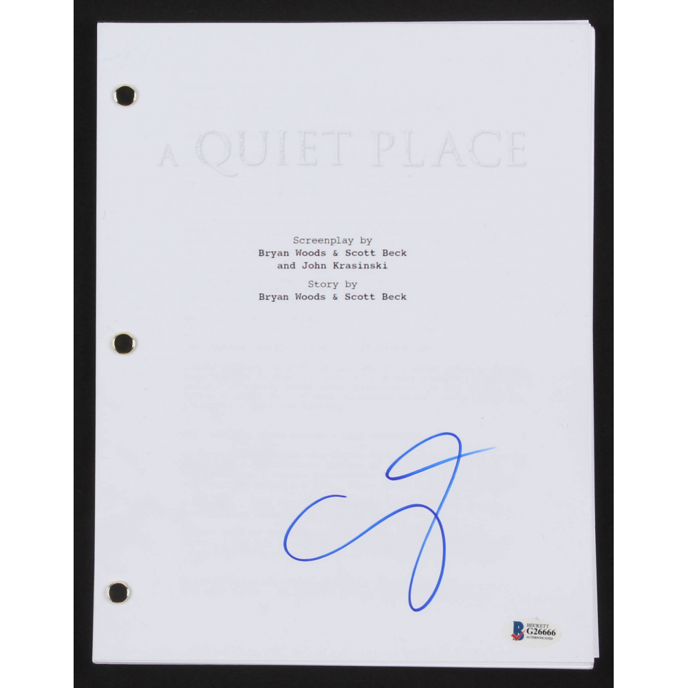 Emily Blunt Signed 