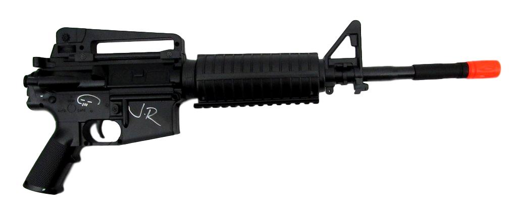 Jon Bernthal Signed Full-Size "Punisher" Replica Assault Rifle Airsoft Gun with Hand-Drawn Punisher Skull (JSA COA) at PristineAuction.com Jon Bernthal Signed Full-Size "Punisher" Replica Assault Rifle Airsoft Gun with Hand-Drawn Punisher Skull (JSA COA) at PristineAuction.com