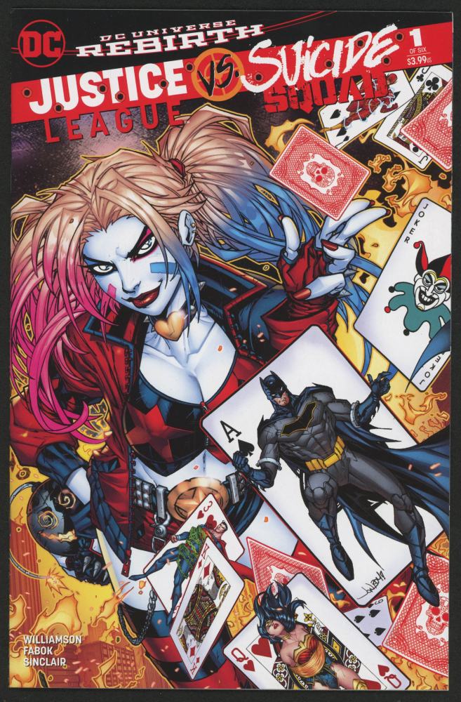2017 DC Universe Rebirth "Justice League vs Suicide Squad" Issue #1 ...