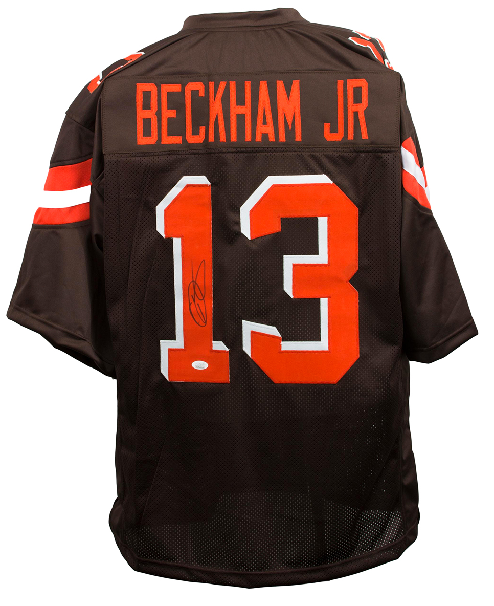 Odell Beckham Jr. Signed Cleveland Browns Jersey (JSA COA) at PristineAuction.com Odell Beckham Jr. Signed Cleveland Browns Jersey (JSA COA) at PristineAuction.com