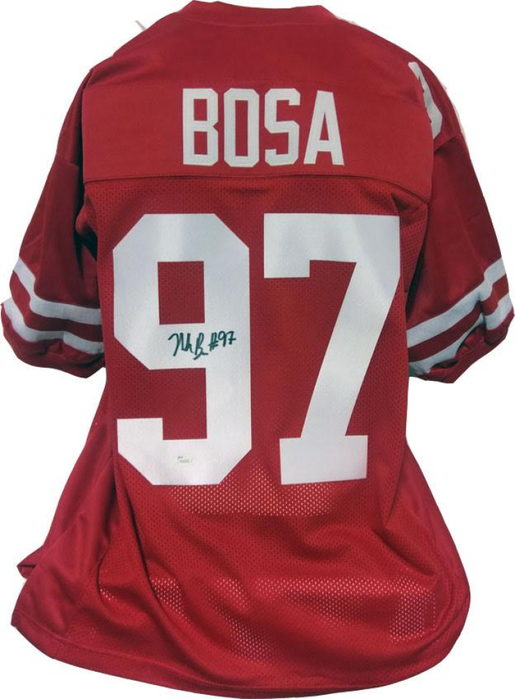 nick bosa red jersey