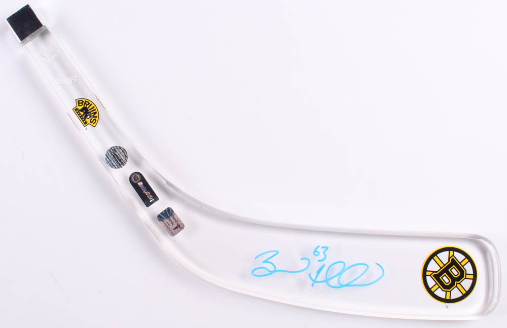 Brad Marchand Signed Boston Bruins Acrylic Hockey Stick (Marchand COA) at PristineAuction.com Brad Marchand Signed Boston Bruins Acrylic Hockey Stick (Marchand COA) at PristineAuction.com