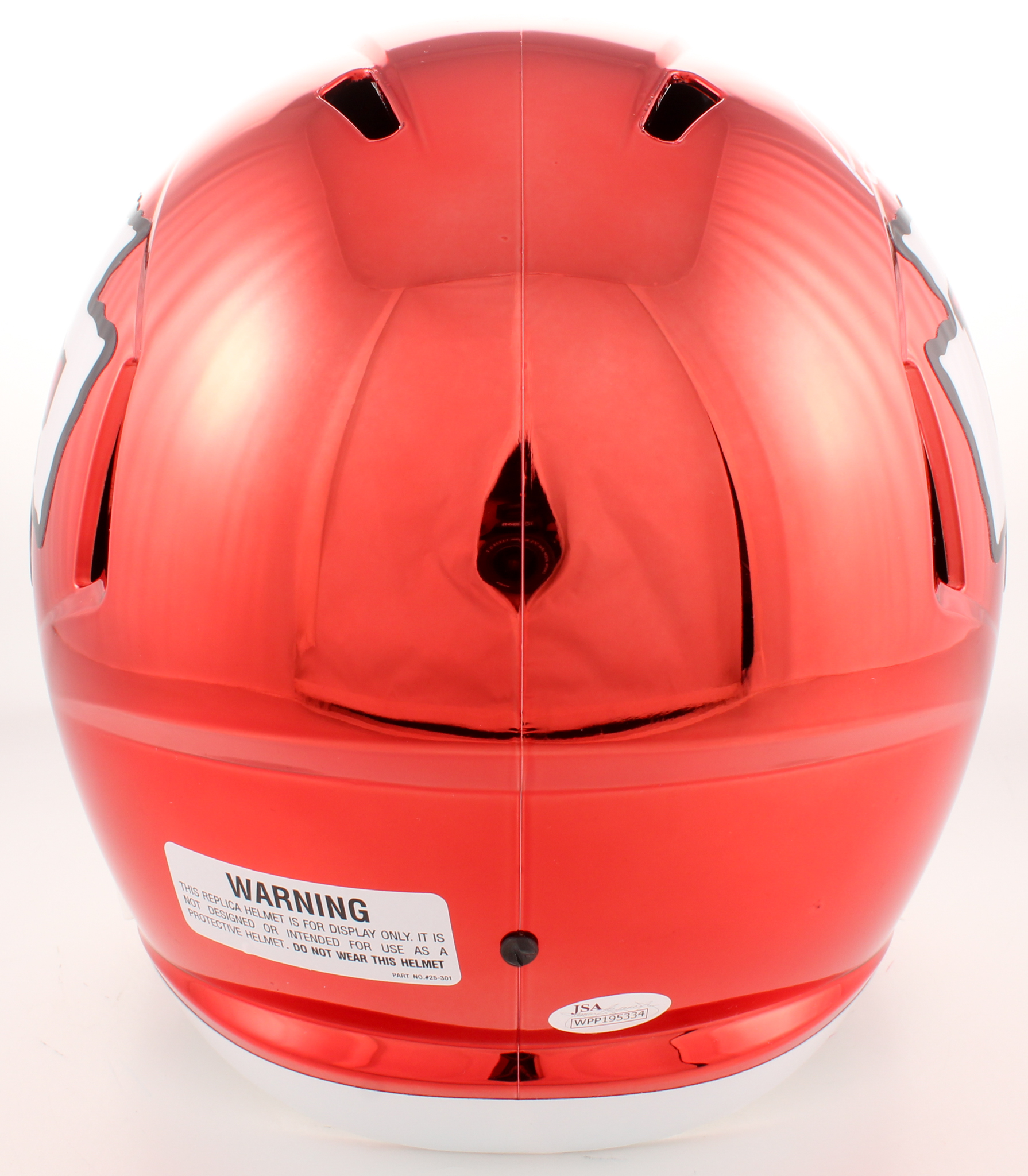 Patrick Mahomes Signed Kansas City Chiefs Full-Size Chrome Speed Helmet (JSA COA) (Imperfect) at PristineAuction.com Patrick Mahomes Signed Kansas City Chiefs Full-Size Chrome Speed Helmet (JSA COA) (Imperfect) at PristineAuction.com