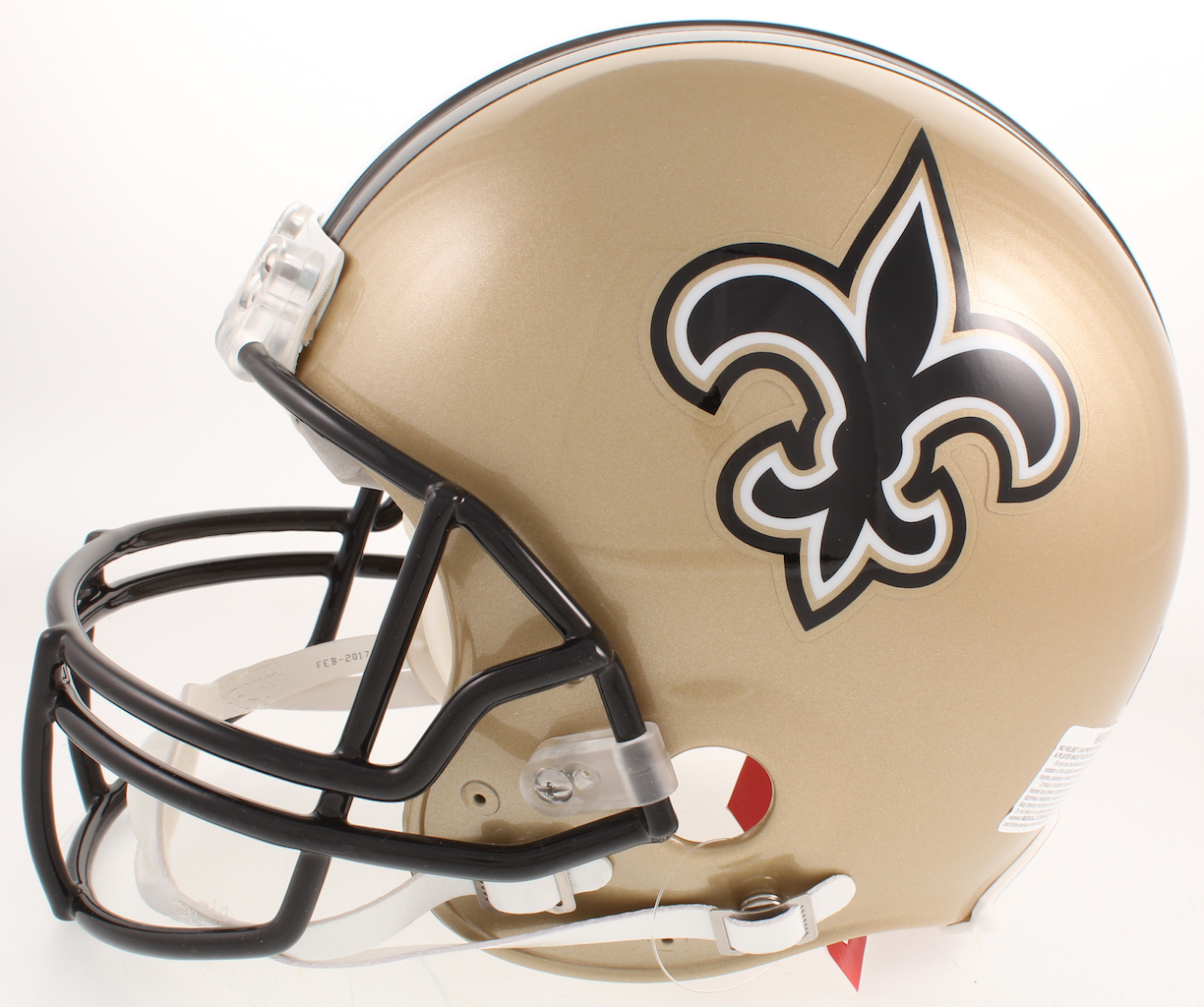 Marshon Lattimore Signed Saints Full-Size Authentic On-field Helmet Inscribed "2017 DROY" (Radtke COA) at PristineAuction.com Marshon Lattimore Signed Saints Full-Size Authentic On-field Helmet Inscribed "2017 DROY" (Radtke COA) at PristineAuction.com