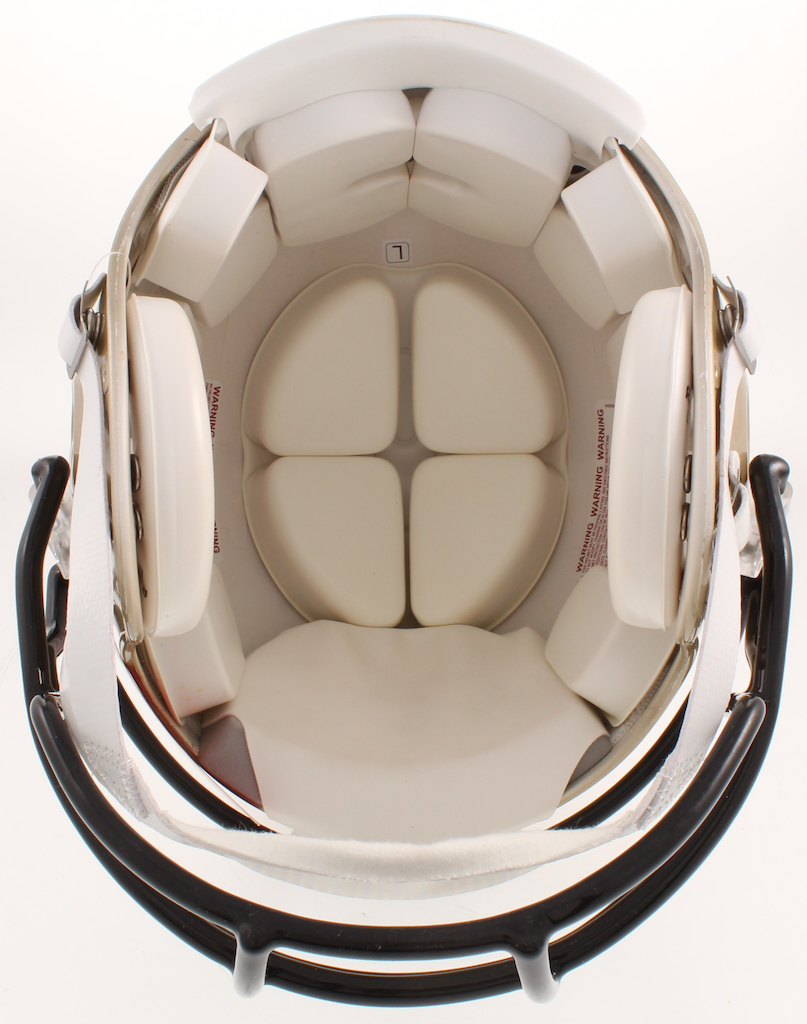 Marshon Lattimore Signed Saints Full-Size Authentic On-field Helmet Inscribed "2017 DROY" (Radtke COA) at PristineAuction.com Marshon Lattimore Signed Saints Full-Size Authentic On-field Helmet Inscribed "2017 DROY" (Radtke COA) at PristineAuction.com