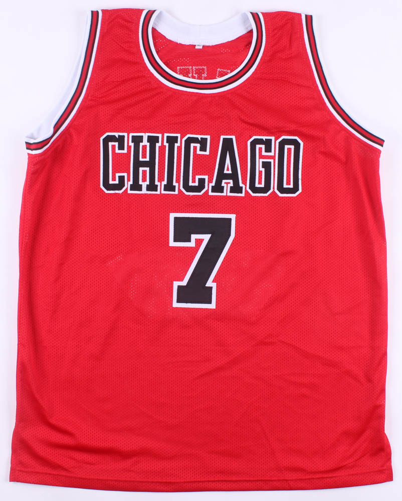 Maillot Chicago Bulls #7 Signé Toni Kukoc - Certification Tristar - Pièce Collector Originale
