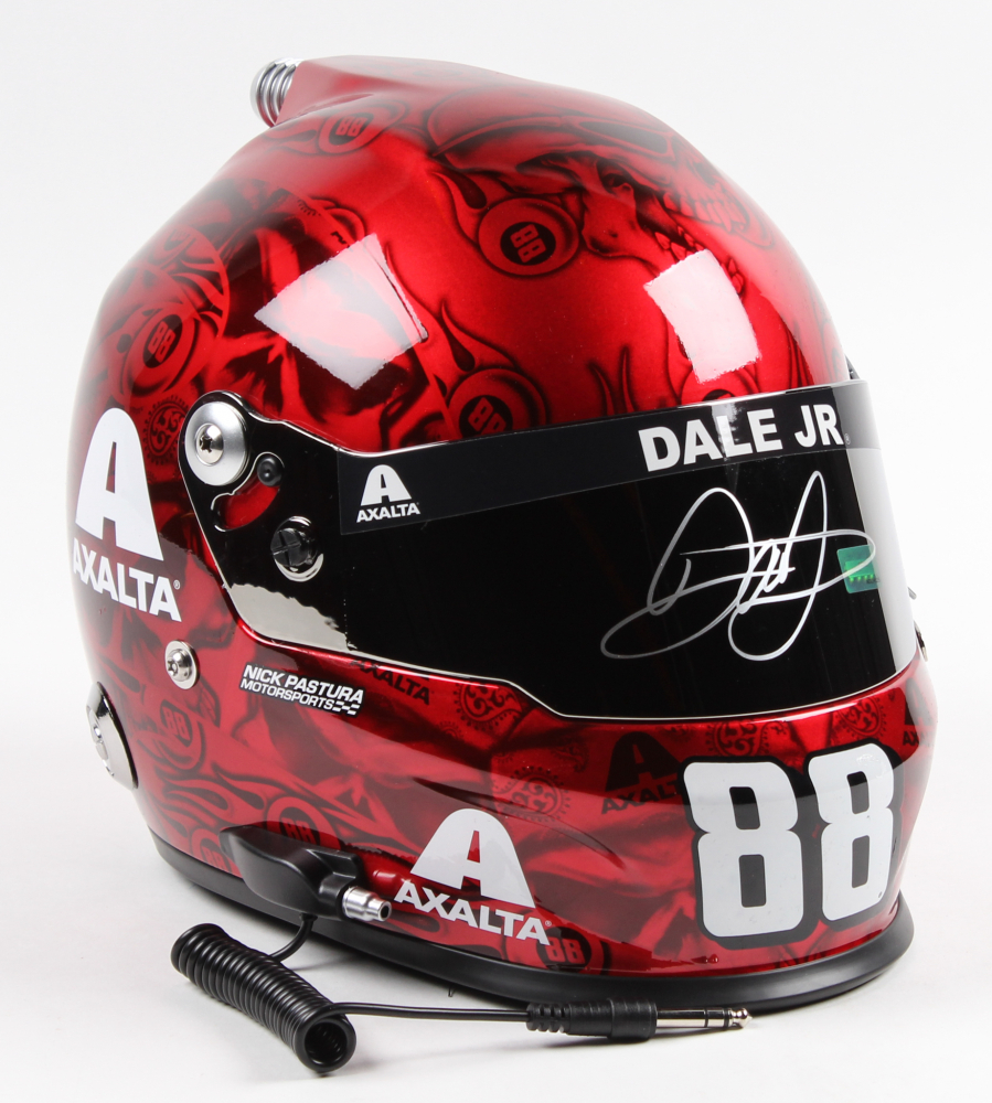 Dale Earnhardt Jr. Signed NASCAR Final Ride Limited Edition Full-Size Helmet (Earnhardt Jr. COA) at PristineAuction.com Dale Earnhardt Jr. Signed NASCAR Final Ride Limited Edition Full-Size Helmet (Earnhardt Jr. COA) at PristineAuction.com